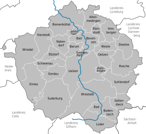 Municipalities in UE