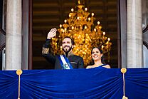 Nayib Bukele and Gabriela Rodríguez