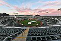 Oakland Coliseum view from upper deck