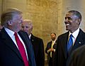 Obama hands over presidency to Trump at 58th Presidential Inauguration 170120-D-NA975-0960