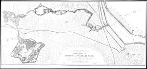 Olmsted plan for the Emerald Necklace, 1894