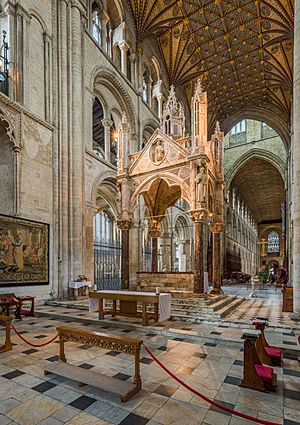 Peterborough Cathedral High Altar, Cambridgeshire, UK - Diliff