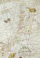 Portolan chart of Guillem Soler (c.1380, Paris) Israel