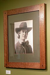 Portrait of Elbert Hubbard, Roycroft Campus Visitor Center
