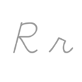 R cursiva