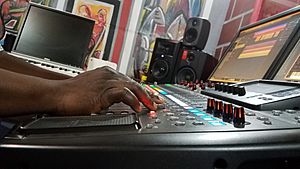 Radio Studio in Ghana 06