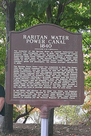 Raritan Water sign