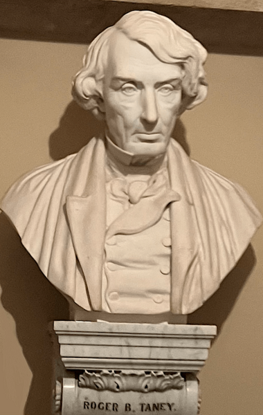 Roger Taney Old Supreme Court bust