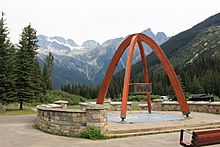 Rogers Pass Summit Memorial Monument
