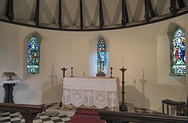 Sheldon, St Michael and All Angels' Church, sanctuary