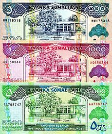 Somaliland Shillings