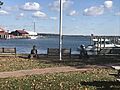 St Michaels cannons and harbor