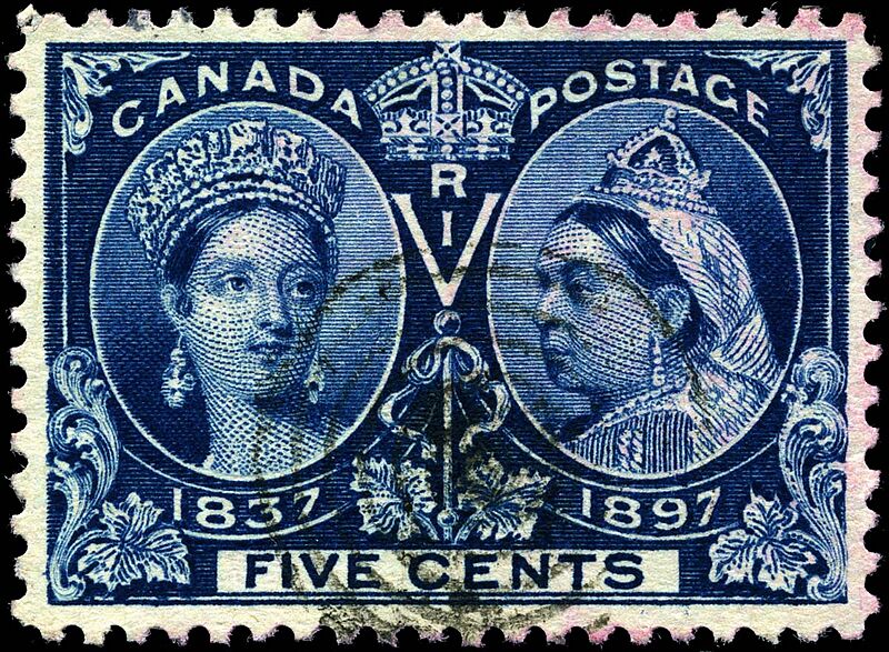 Stamp Canada 1897 5c