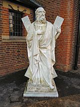 Statue St Andrew Garrison Aldershot