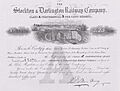 Stockton and Darlington Railway 1858