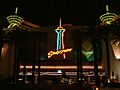 Stratosphere entrance and sign, 2004