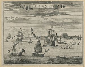 The BL King’s Topographical Collection- "SHEERNESS "