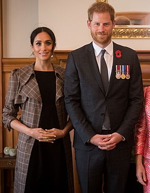 The Duke and Duchess of Sussex, cropped 2018, New Zealand