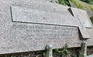 The Haywood family grave in Highgate Cemetery