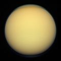Titan in true color by Kevin M. Gill