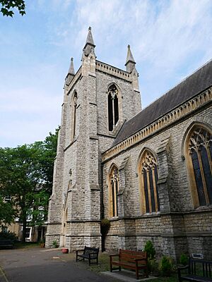 Tower of the Church of Saint Philip, Park Town Estate (Southwest View - 01)