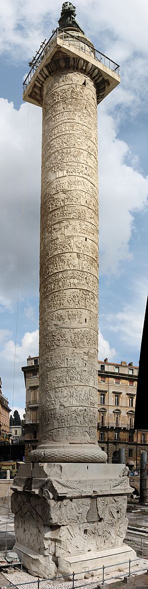 Trajan's Column Panorama