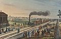 Tzarskoselskaya Railway - Watercolour