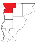Location of Lancaster Precinct in Wabash County