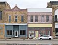 Wilson, Kansas Tampier (1887) and Zeman buildings from N 1