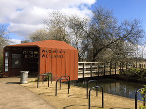 Woodberry Wetlands entrance - Hackney, London, England