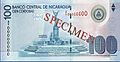 100 Cordobas 2009 Front Nuevo