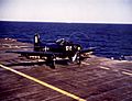 AD Skyraider VA-195 USS Princeton