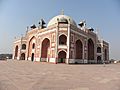 A side view of Humayun's Tomb
