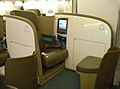 Air New Zealand Business Premier 777 seat