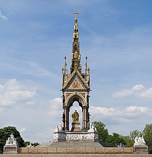 The Albert Memorial from the south side