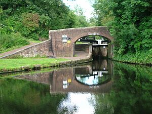 Aldersley Junction and Wolverhampton bottom lock