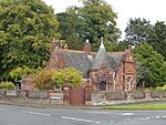 Rhu Road Higher, Dalmore, West Lodge With Boundary Wall And Gatepiers