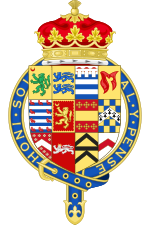 Arms of Sir John Dudley, 1st Duke of Northumberland, KG