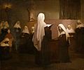 Asta Nørregaard - Christmas Night Mass celebrated in a French Nunnery - NG.M.03577 - National Museum of Art, Architecture and Design