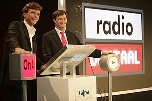 Balkenende en John de Mol jr