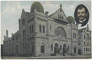 Baptist temple postcard