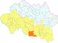 Location of Bègues in the canton of Gannat (before March 2015)