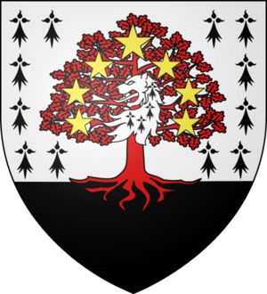 Blason ville fr Chanay (Ain)