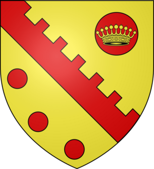 Blason ville fr Saint-Trivier-sur-Moignans (Ain)