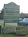 Bournemouth , Welcome to Bournemouth Sign - geograph.org.uk - 1704250