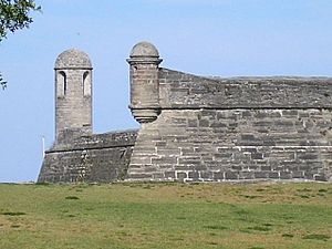 Castillo de San Marcos-garrita and belltower