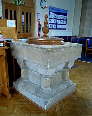 Church of St Paul Letchworth Font