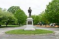 Civil War Memorial in Riverbank Park, Westbrook, Maine