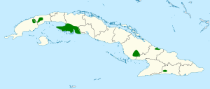 Colaptes fernandinae map.svg