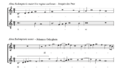 Comparison of Alma Redemptoris mater-Ave regina caelorum and Alma Redemptoris mater